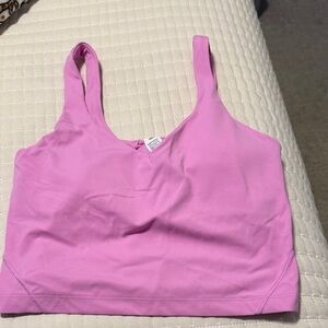Lululemon Athletica Align Pink Tank Top